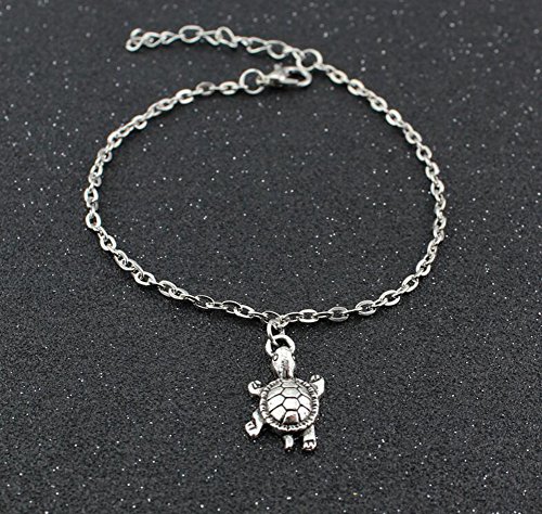 hosaire Multi-Pattern Cute Animal Schildkröte Armband Hochzeit Sandale Strand Fußkette Fuß Kette für Damen Mädchen Party Schmuck - 2