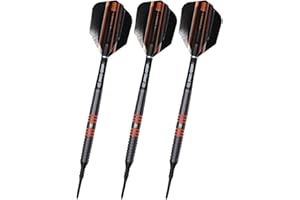 Target Darts Raymond van Barneveld RVB 80 Schwarz 80% Wolfram Softdarts-Set Dartpfeile