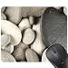 Produktbild TS-nslixuan Desktop Spiel Mouse Pad Gummi Tabelle Matte 240 x 200 (mm) Rutschfeste und Verdickte 3 Mm, Kopfsteinpflaster