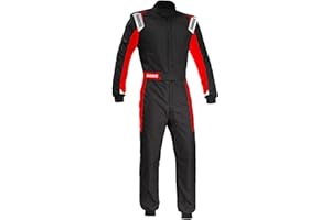 Bestgift Kart Racing Suit Einteiliger Trainingsanzug Kartinganzug