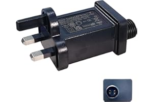 Wirafix Transformer Plug for Christmas Lights, 12v 12w Led Transformer, IP44 Waterproof Replacement Plug, Indoor Outdoor Lights Power Supply for Xmas Lights, Net Lights, Icicle Lights, Fairy Lights