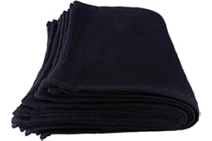 COMAIR GERMANY Comair 7001198 Augentuch, 30 x 15 cm, 10 stück Beutel, 100% Baumwolle, schwarz