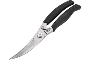 Westmark Poultry Shears, With Inner Spring And Lock, Blade Length: 8 cm, Stainless Steel, Polished, Silver/Black, 13722280