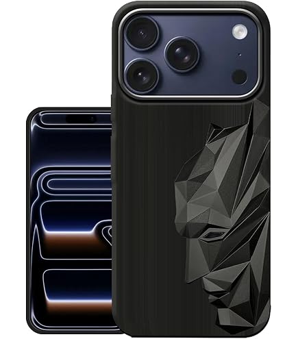 CASEKOO Back Cover for iPhone 17 Pro Max Soft Silicone Shock Proof