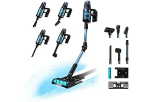 Cecotec Aspirador Escoba sin Cable Conga Rockstar 8500 Infinity ErgoWet Animal Turbo. 4 en 1, 680 W, 30 kPa y 100 Minutos de 