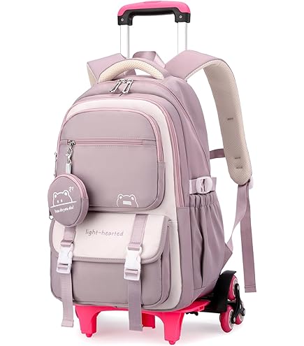 Depesche 13317 TOPModel My BFF - Sac à Dos Scolaire Trolley en Rose et