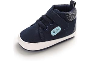 MASOCIO Chaussure Bébé Garçon Premier Pas Baskets Plat Semelle Souple Antiderapant