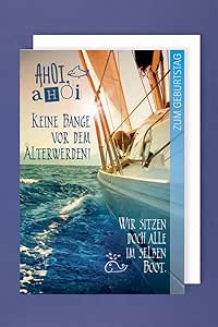 Abenteuer Geburtstag Karte Grußkarte Segel Boot 16x11cm: Amazon.de Abenteuer Geburtstag Karte Grußkarte Segel Boot 16x11cm: Amazon.de