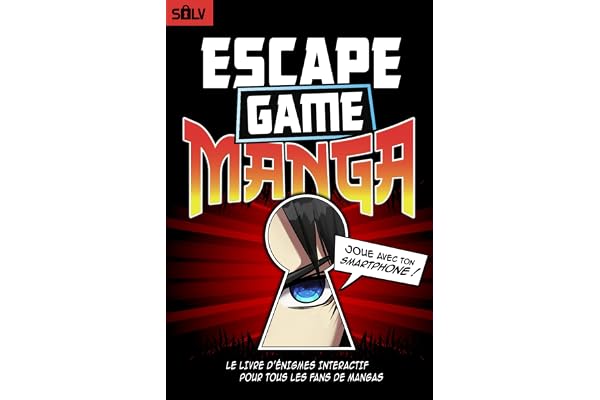 Escape Game Manga: Livre d'énigmes interactif pour tous les fans de mangas, adultes et ados