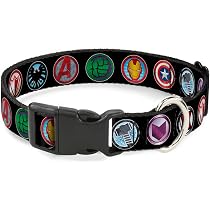 Buckle-Down Hundehalsband Wonder Woman - 2,5 Cm Breit, Größe M (28-43 Cm), Lizenziert Von DC