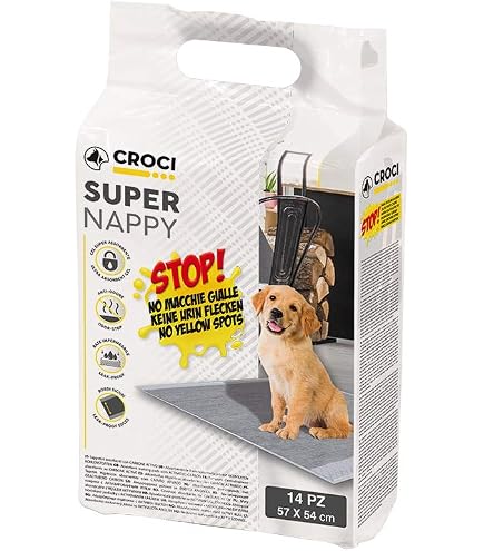 PipiPopo 100 Traversine Cani E Gatti 60x60 Cm. Tappetini Igienici Monouso A 5 Strati Super Assorbenti E Resistenti, A Prova Di Perdite. Ideali Per Addestramento, Cuccioli E Anziani - 7