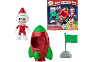 The Elf on the Shelf and Elf Pets Action Figures Multipack Play Figure Playsets | Kids Elf on The Shelf Accessories | Elf Toys, Presents, Gifts | Posable Small Mini Elf | 1 Character 5 Accessories