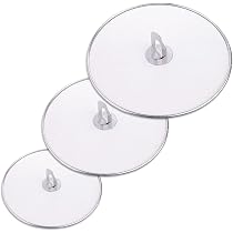 Protection Anti-éclaboussures Julyee - 3 Pièces Acier Inox - 19/25/29 Cm