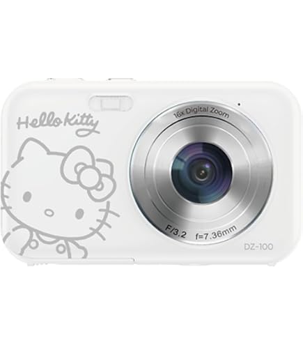 YASHICA Yashica DZ-100 Hello Kitty Digital Camera, 4K Compact