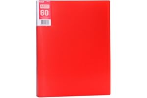 Eagle Porte Vues A4 avec 60 Pochettes Transparents A4 Poche Livret de Présentation pour Classer et Protéger les Documents