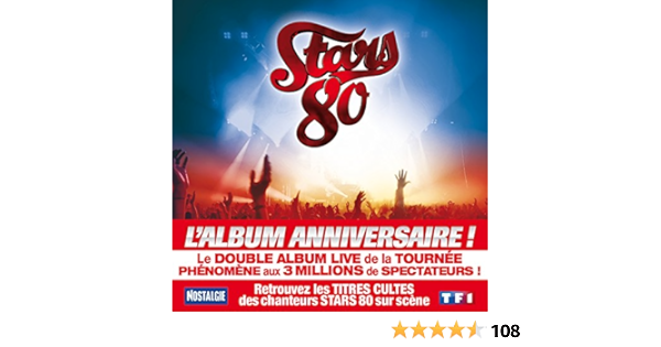 Stars 80 L Album Anniversaire By Amazon Co Uk Cds Vinyl