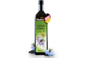 ‎KRÄUTERLAND N A T U R - Ö L M Ü H L E Kräuterland Schwarzkümmelöl 1L (1000ml), ungefiltert, kaltgepresst, 100% Nigella Sativa, ohne Zusatz von Aroma-, Farb- & Konservierungsstoffen - direkt aus unserer hessischen Ölmühle