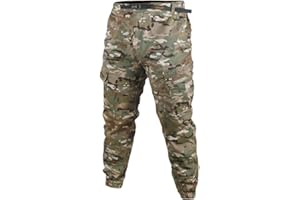 Muscle Alive Hombres Cargo Shorts Vintage Deportes Cámping Excursionismo Camuflaje Pantalones Cortos Algodón