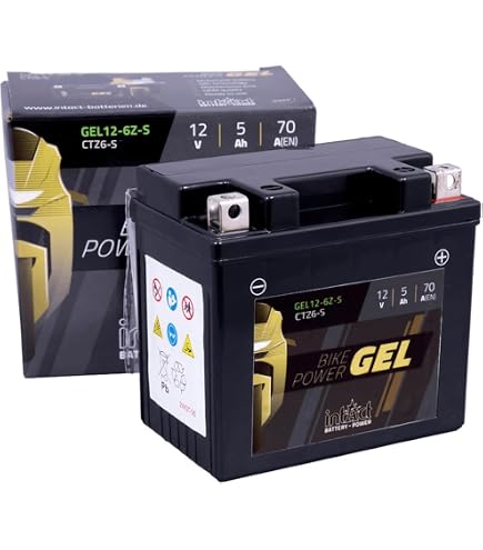 Original Yuasa YTX12-BS Battery For Piaggio Vespa GTS Super 300 (2008-2016) – Acid Included