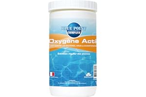 BLUE POINT COMPANY Oxygène Actif pour Spa, Pastilles de 20g, 1KG - Désinfectant Efficace Contre bactéries, Virus et Champignons – Traitement de l’Eau Spa et Piscine sans Chlore