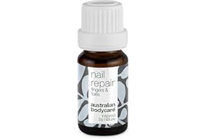 Australian Bodycare Nail Repair, 10ml | Pielęgnacja paznokci przebarwionych | Pomaga w oczysczaniu paznokcia i pielęgnacji grzybicy | z 100% naturalnym Olejkiem z Drzewa Herbacianego i witaminą E