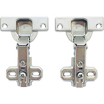 Hettich Slide-on Federscharniere 95°, Ø 35 mm, vernickelt, Kröpfung: 0