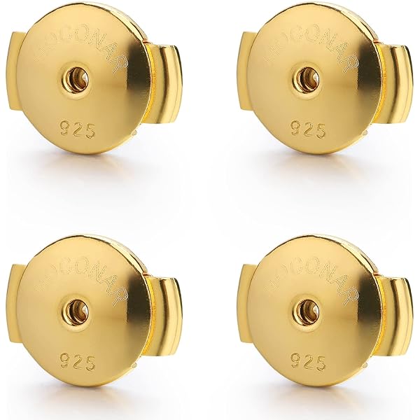 Aggregate 85+ 14k gold locking earring backs best esthdonghoadian