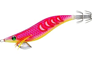 DUEL YO-Zuri Egi : Aoli Q Search Double Glow N°3.0 DLPI: 17 Voile Rose