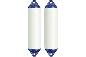 Klovoo Kit Parabordi Barca Tipo Majoni, Multipack 2/4/6 unità, Dimensioni 12x45, 15x58, 21x62, 24x70 cm, Universali