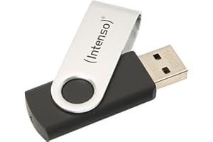 Intenso Basic Line 3503470 Clé USB 2.0 16 Go Noir/Argent