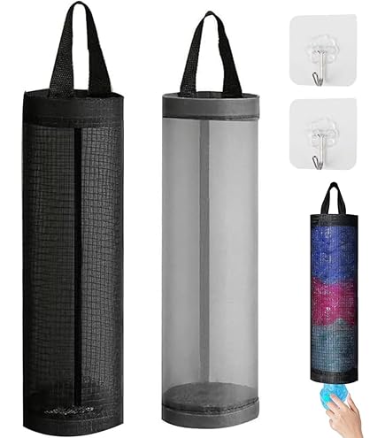 2 Supporti Per Sacchetti Di Plastica - Organizzatore Multiuso Per Cucina, Bagno, Camera - Foto 9