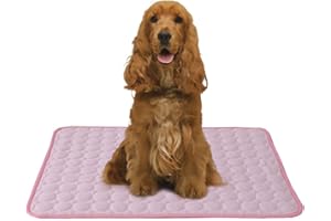 PETCUTE Tapis de Refroidissement pour Chien Coussin Refroidissement pour Animaux domestiques Coussin rafraîchissant Tapis rafraîchissant de Chats