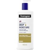 Neutrogena Norwegian Formula Deep Hydration Instant Absorption Body Lotion Enriched with Almond Oil (400ml), Moisturizer with