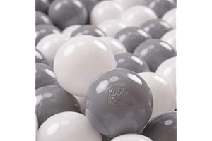 KiddyMoon Soft Plastic Play Balls ∅ 7Cm/2.75In Multi-Colour Made In EU