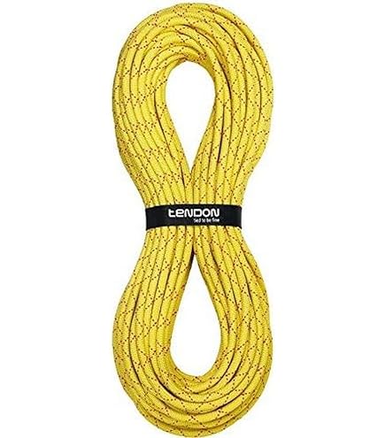 Kong. Tendon Dynamic Master 9.6 Dynamic Single Rope, Sporty Climbing and Mountaineering, Lightweight and Robust, Diameter 9.6 mm, EN 892, Colour: Blue/Red, Weight 60 g/m. 60 m