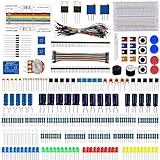 Emakefun Electronic Component Fun Kit w/ Jumper Wire,Potentiometer,Breadboard,Resistor,Capacitor,LED for Arduino UNO,MEGA2560,Raspberry Pi