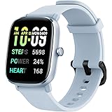Amazfit Smartwatch GTS 2 Mini Fitness Uhr 1.55 Zoll AMOLED Display, GPS Aktivitätstracker, Alexa, 5 ATM, Überwachung der Herz