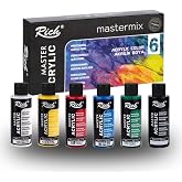 Rich Mastermix Profesyonel Akrilik Boya 60cc 6 Ren