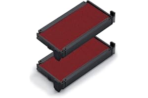 TRODAT Lot de 2 Cassettes d'encrage pour ligne Printy 4912 Rouge à l'unité