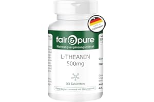 Fair & Pure® - L-Théanine 500mg - vegan - 90 comprimés