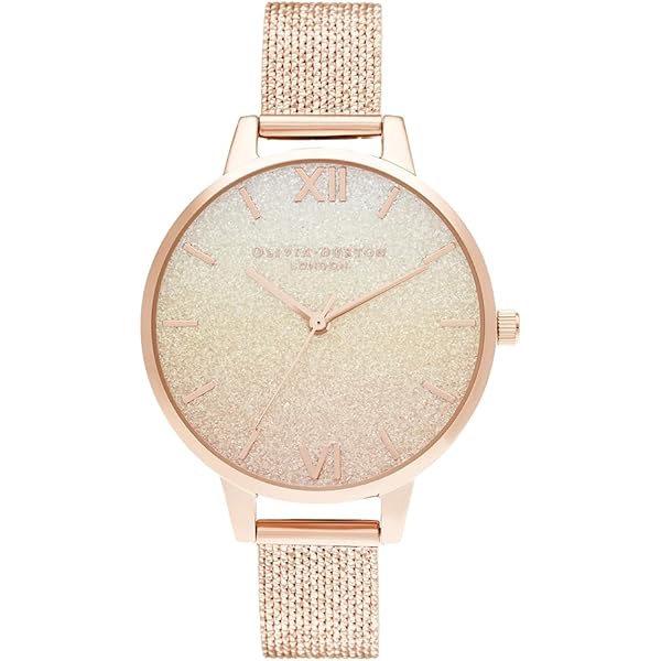 Olivia Burton Analoog kwartshorloge met roségoudkleurige - Altijd de