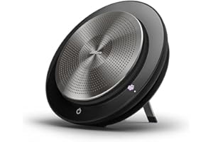 Jabra Speak 750 Speaker Phone - Microsoft Teams Certified Portable Conference Speaker, USB-A / Bluetooth, Ottimizzato per Microsoft , Dongle USB-A, Speak 750