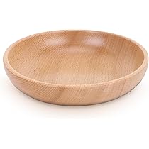 Insalatiera In Legno Naturale Fatta A Mano Grande Ciotola Rotonda In Legno Per Insalata Di Zuppa Piatti Per Ciotola Set Di Utensili Da Cucina In Legno Di Alta Qualità