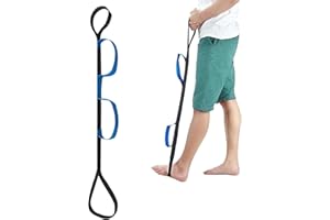 WATLIKEUP 1PCS Leg Lifter Mobility Aid for Bed, Mobility Lift Raiser Aids,Leg Lifter Strap for Limited Mobility After Hip Replacement Getting in and Out of Bed,Car,and Wheelchair