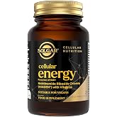 Solgar Cellular Energy with Niagen | NAD+ Precursor | 28 Capsules | Reduces tiredness and fatigue &middot; With vitamins B2, B3, B6,