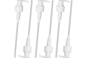 HJDJBD 6 Stück Dosierpumpe für Best Body Sirup Nutrition Vital Drink - Sirupspender Pumpspender Dosierspender Dispenser für 500ml/1000ml 28/410 Gewindebehälter Flasche, Pumpkopf für Shampoo Conditioner