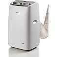Ariete Polar 12, Climatizzatore Portatile 12000 btu/h, 220 Volt, Gas Naturale R290, Classe Energetica A, Bianco