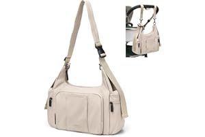 GOLF QUALITY Puffer Wickeltasche, 14 l, große Kapazität, Reise-Wickeltasche, Crossbody-Krankenhaus-Tasche für Mama