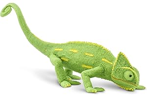 Safari Ltd. Bebé Camaleón Velado 17.9cm | Figuras de Animales | Juguetes para Niños | No Tóxico y Libre de BPA | Apto para Niños de 3