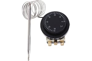 GUMEI 250V / 380V 16A 0-60 ℃ Temperaturregelschalter Kapillarthermostat gesteuert